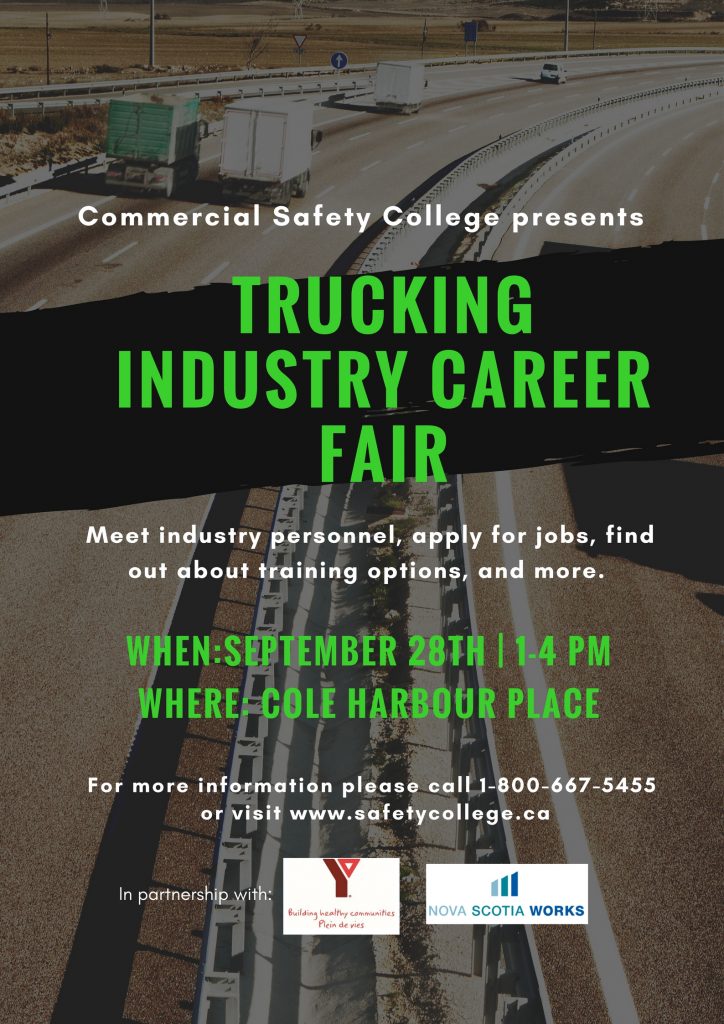 Trucking Industry Career Fair - Poster