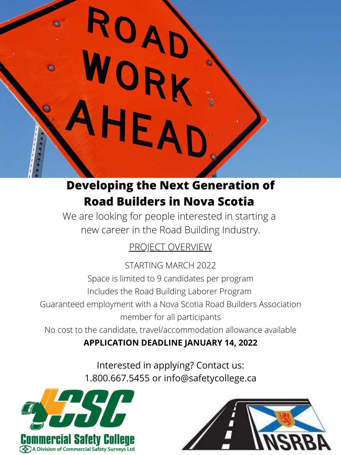 Developing the Next Generation of Road Builders in Nova Scotia 2022