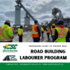 Road Building Labourer Program 2025 - Social Media Instagram